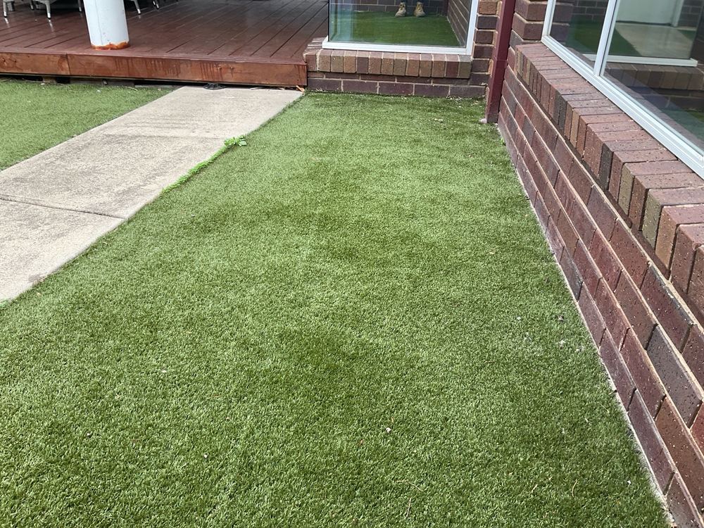 Lawn and paving falling back towards the house instead of away from it, Narre Warren South, Clyde North