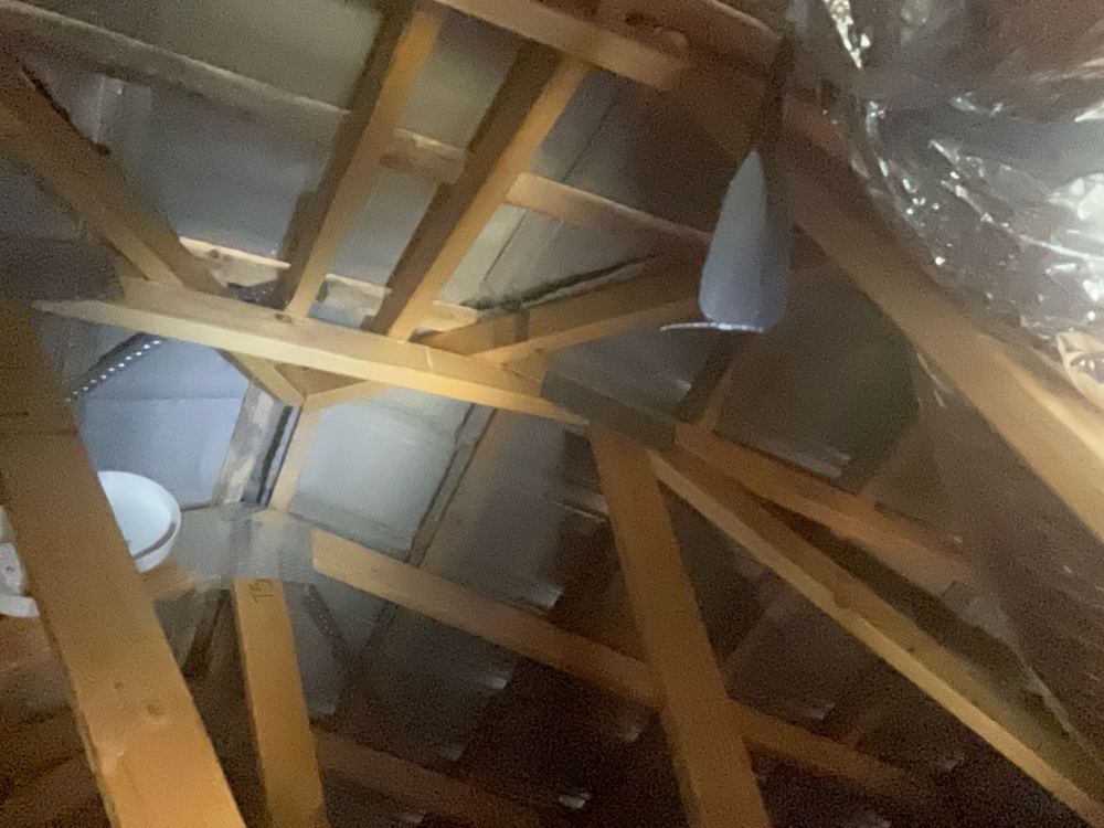 No sarking under the tiled roof, removing the backup barrier to driven rain, found during a lock-up inspection in Clyde North
