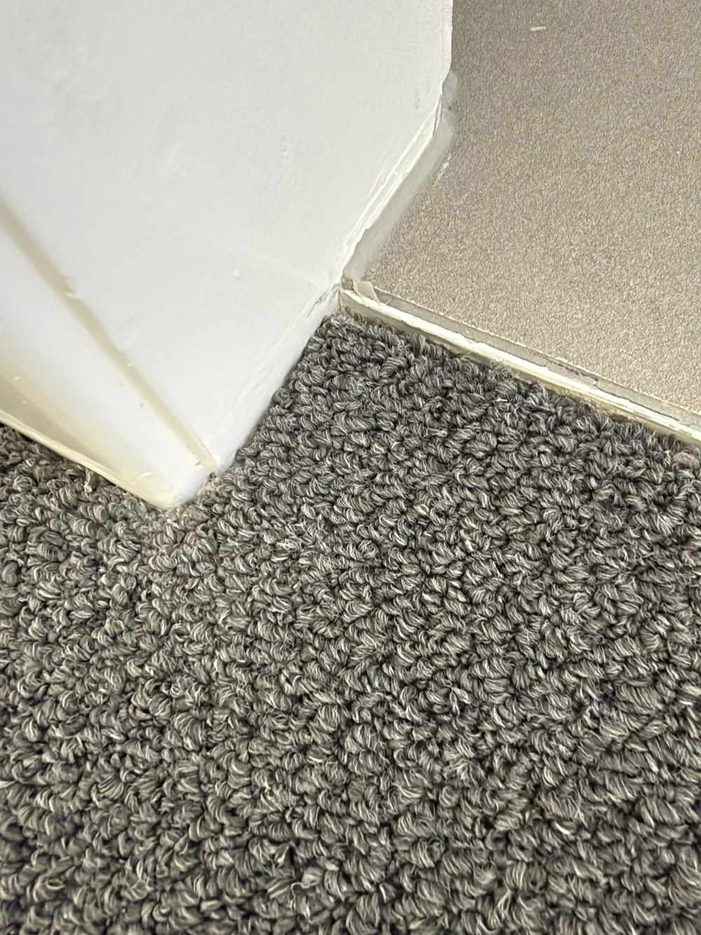 Water stops that stop short at Clyde North door thresholds