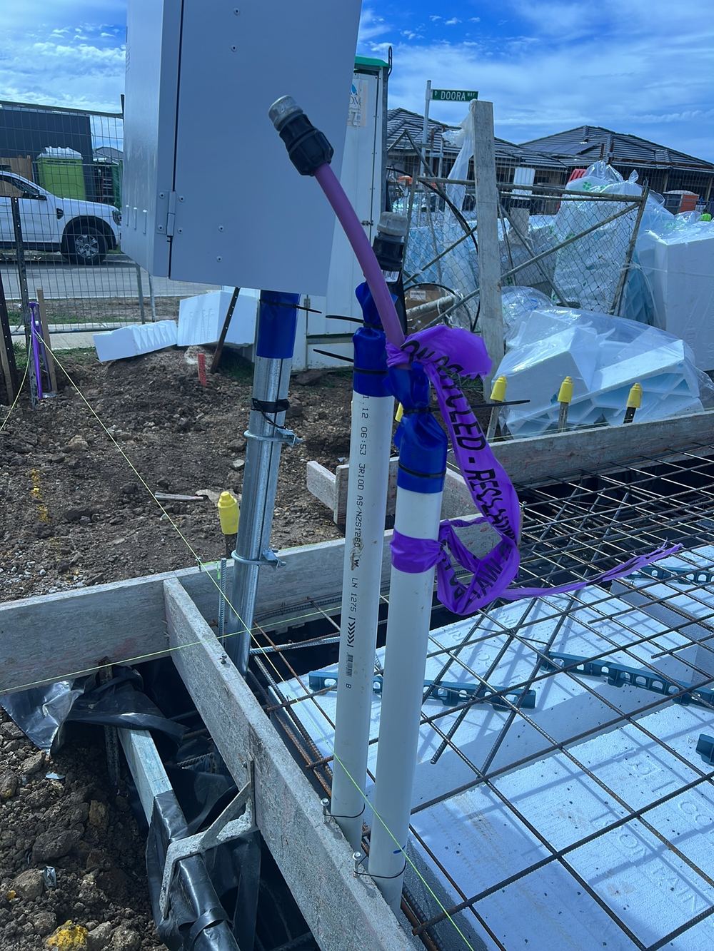 Slab pre-pour inspection in Clyde North